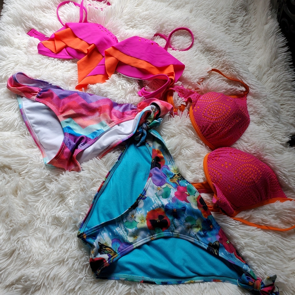 4 piece bikini sets